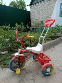 Дитячий трьоколісний велосипед
