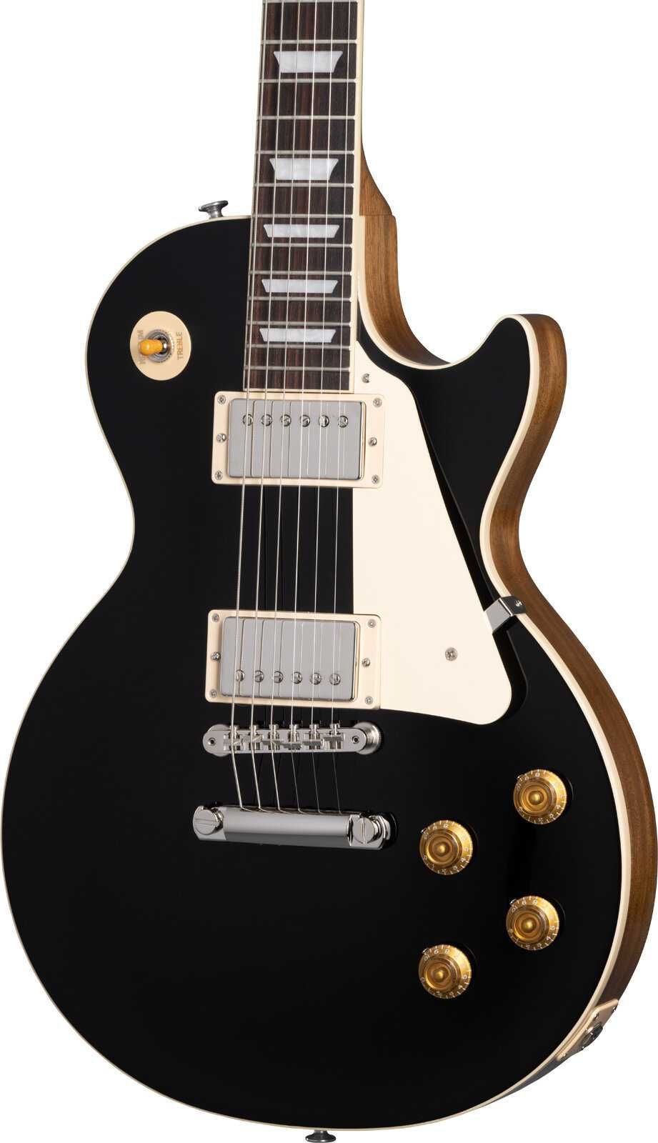 Gibson Les Paul Standard 50s Plain Top Ebony Top - gitara elektryczna