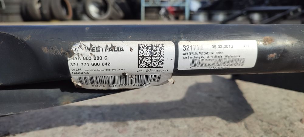 Фаркоп Пасат Б7 електрокрюк 3AA803880G форкоп Passat B7  електровідкид