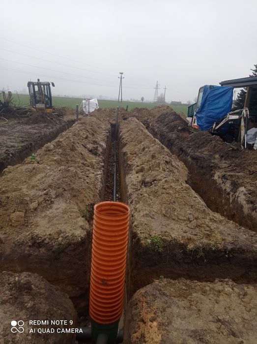 Minikoparka Roboty ziemne wiertnica młot