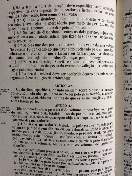 Pautas das Alfandegas do Continente de Portugal e Ilhas, 1887