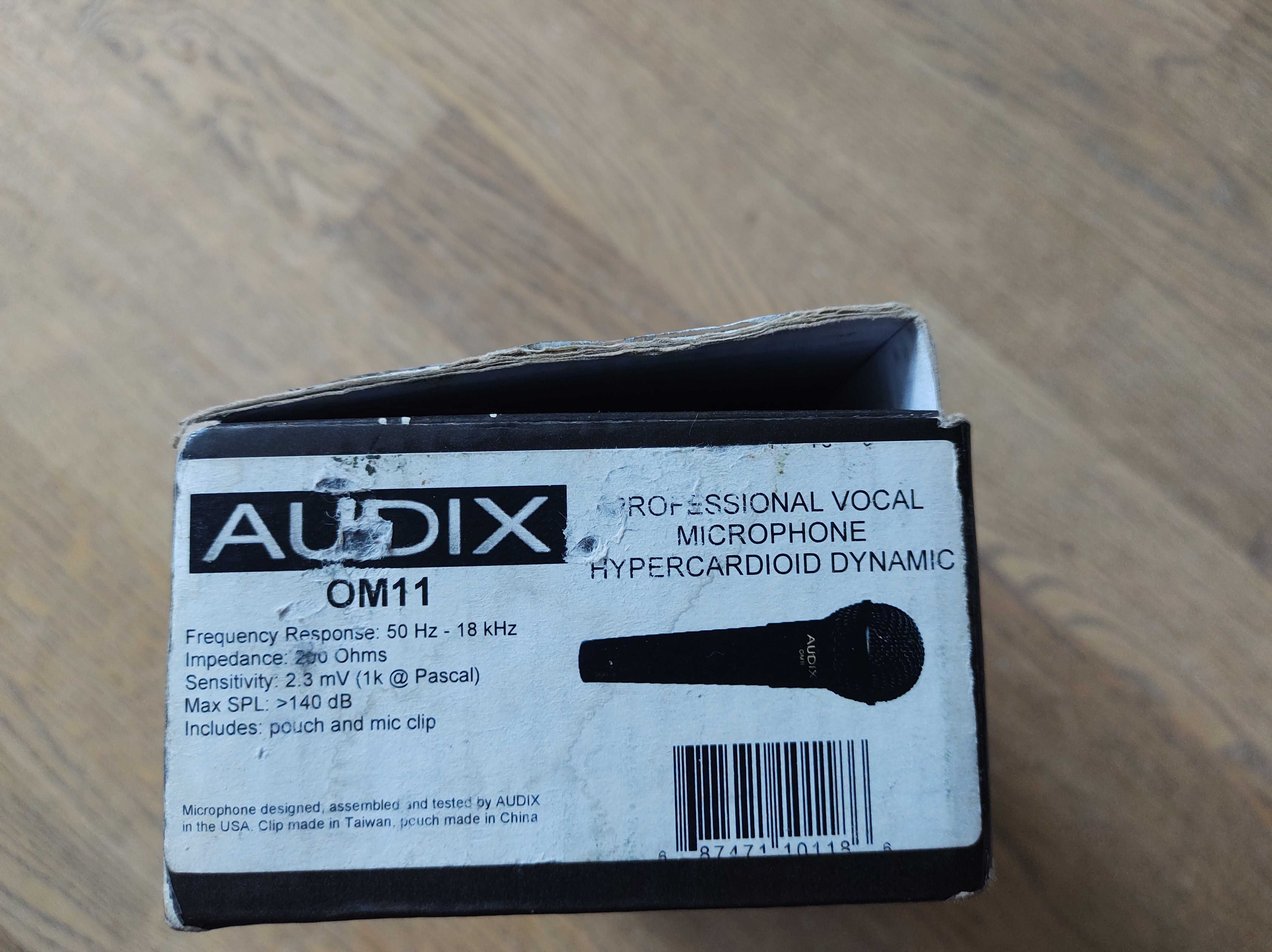 Audix Om11 (Made in USA) мікрофон професійний вокальний / микрофон