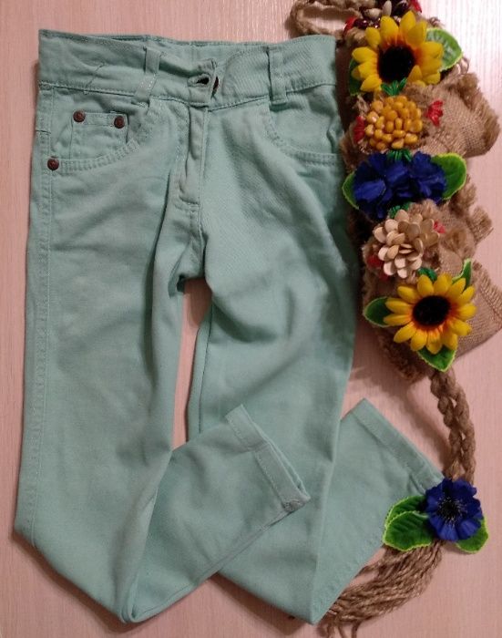 Джинсы (брюки) летние легкие для девочки, фирмы Еgecan (Турция)