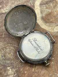 Stary zegarek Remontoir srebro 800 na części