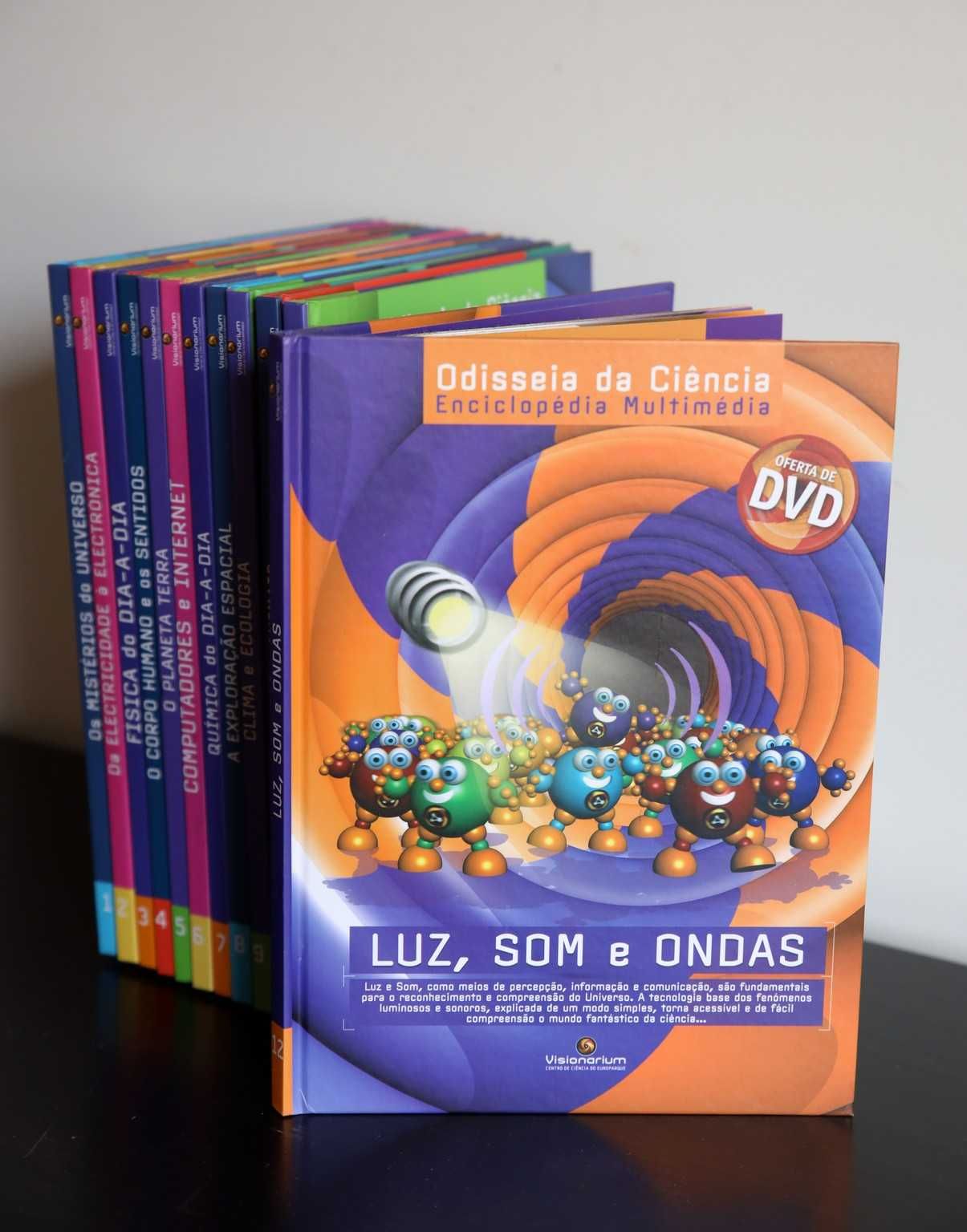 Enciclopédia Odisseia da Ciencia 12 volumes
