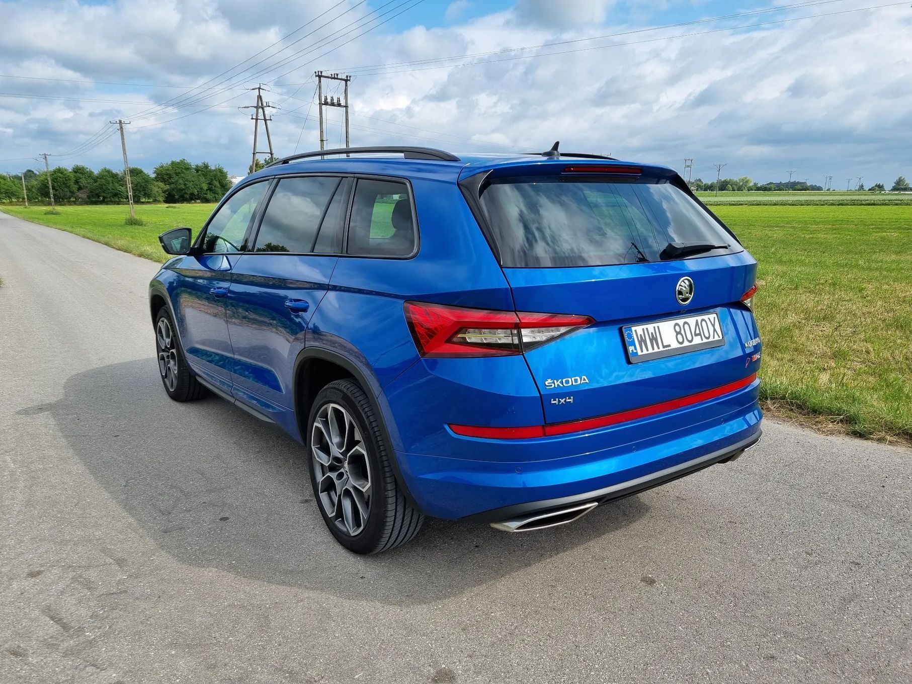 Skoda Kodiaq RS 2.0 TDI 240PS HAK WEBASTO Canton Kamery 360