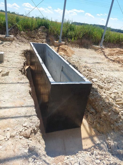 Kanał Samochodowy Betonowy 4m oraz 6m Kanały Samochodowe Ścianki 12cm