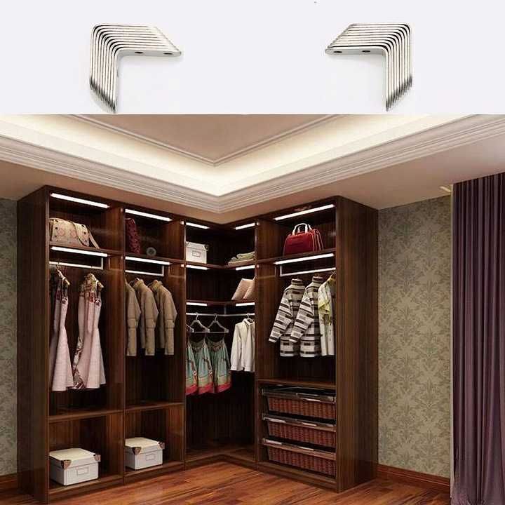 Kątownik łącznik 40x40mm + śrubki solidne kątowniki zestaw 20 szt.