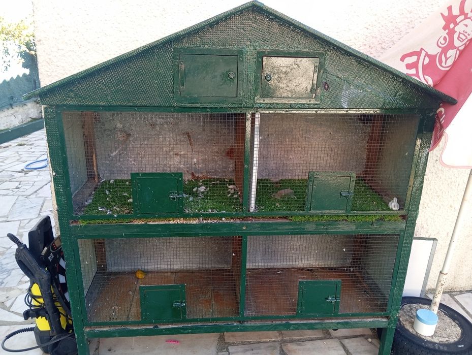viveiro para aves ou outros animais