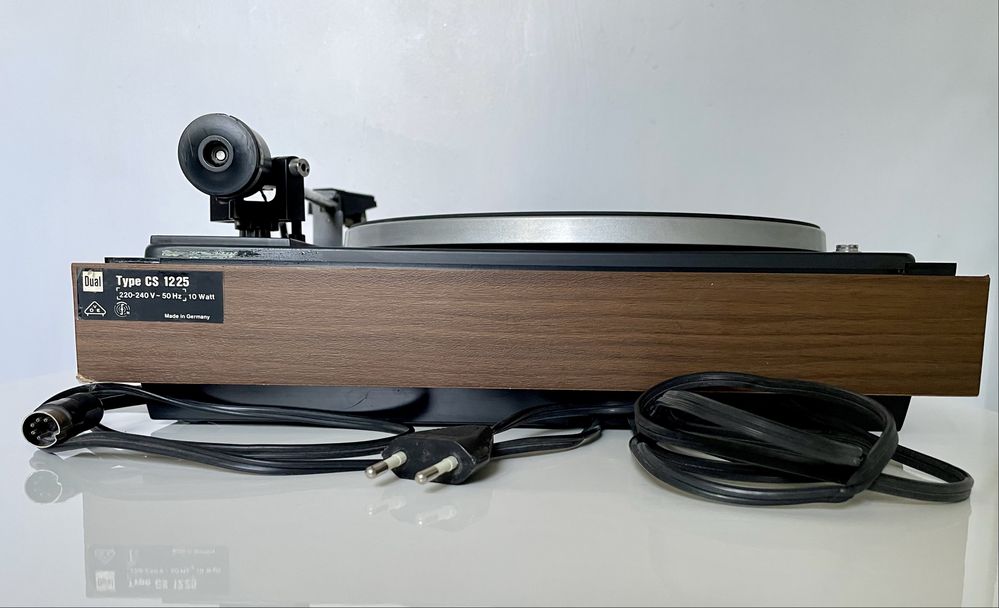 DUAL CS 1225 Gramofon z wkładką DMS 210 - Made in Germany