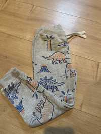 M&S spodnie dresowe z dresu 104 dinozaury dino