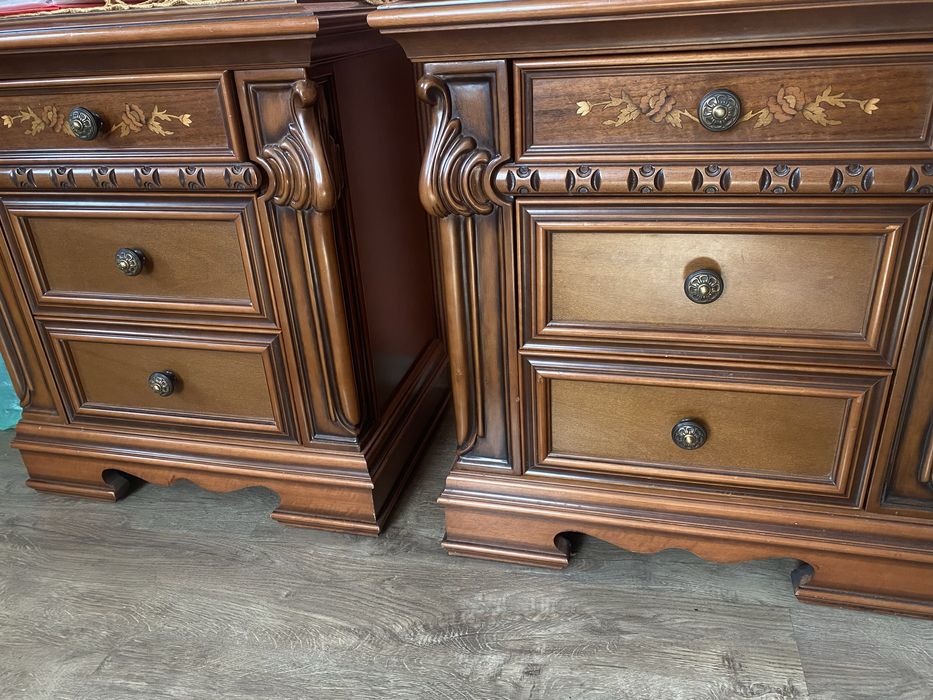 деревянные тумба тумбочки Италия винтаж антиквар