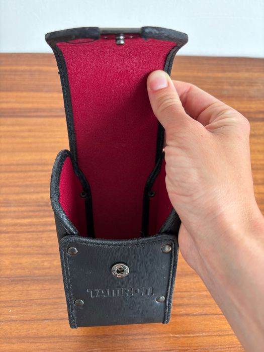 Estojo vintage para objectivas fotográficas Tamron