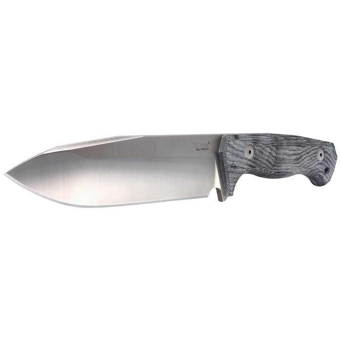 Nóż LionSteel Black Canvas Micarta, Satin CPM 3V by Molletta (T6 3V CV