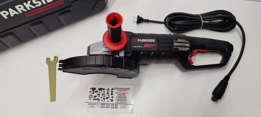 Потужна безщот болгарка з Німеччини PARKSIDE PPWS 230 2400 Вт/угловая
