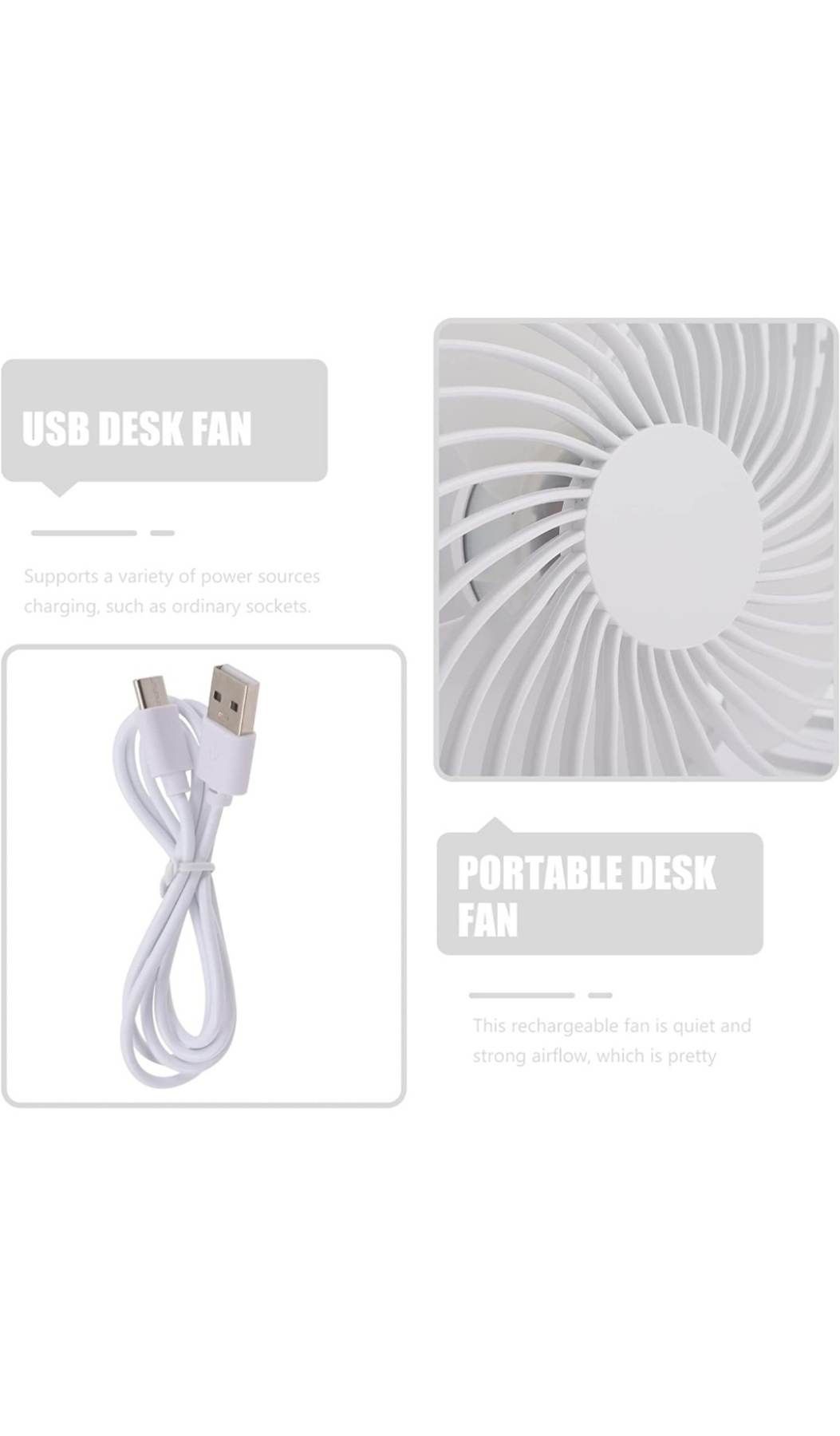 Przenośny Wentylator Desktop Fan