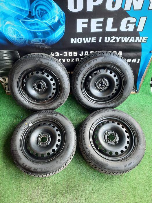 Koła zimowe 14 4×98 Fiat Panda Punto Doblo 500 Stilo 6.8mm 2022rok