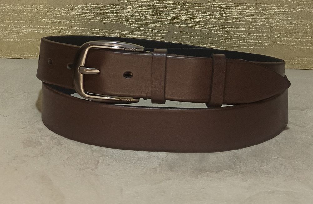 Ремень мужской кожаный пояс ремінь чоловічий шкіряний пасок