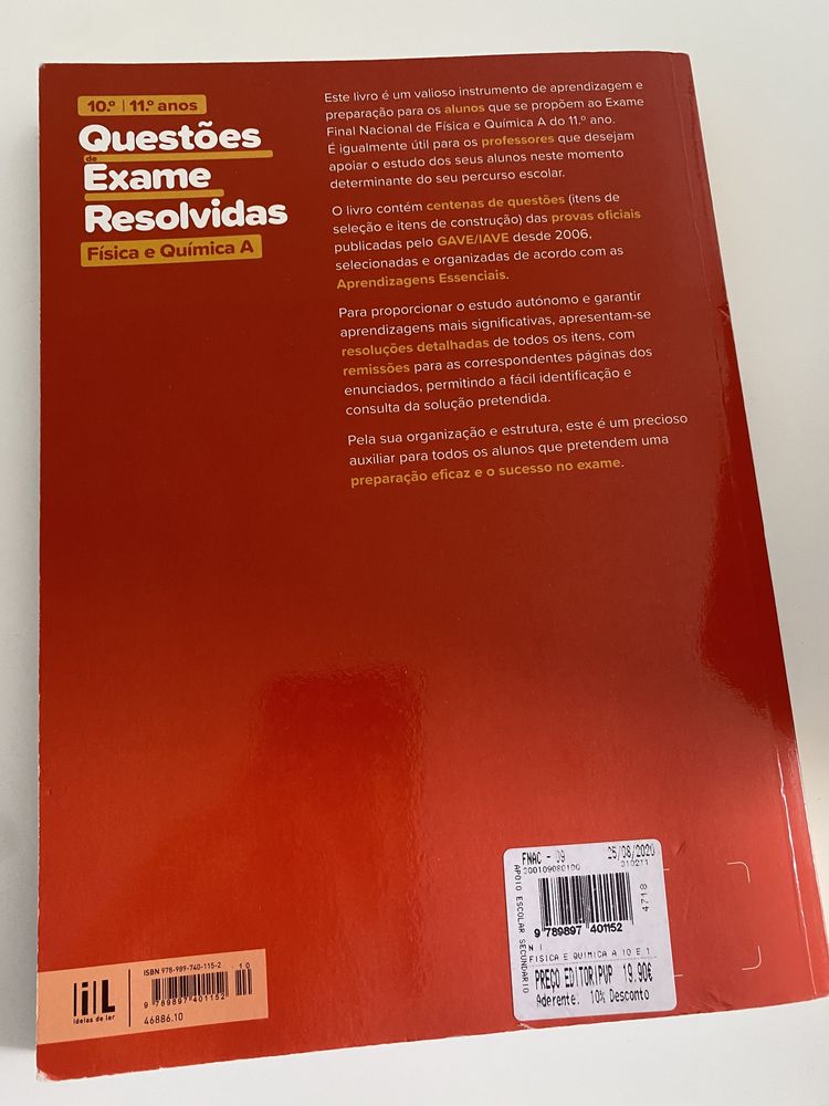 Manual de preparação para exame de fq