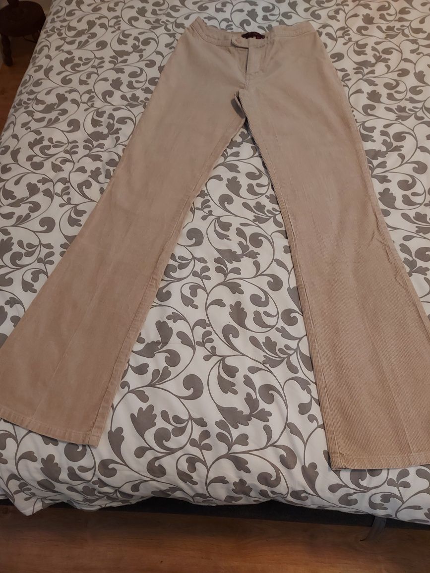 Calças de Bombazina Bejes - Zara - 36