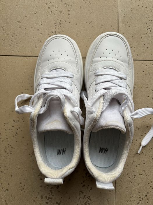 Buty H&M białe sneakersy r.34 użyte raz