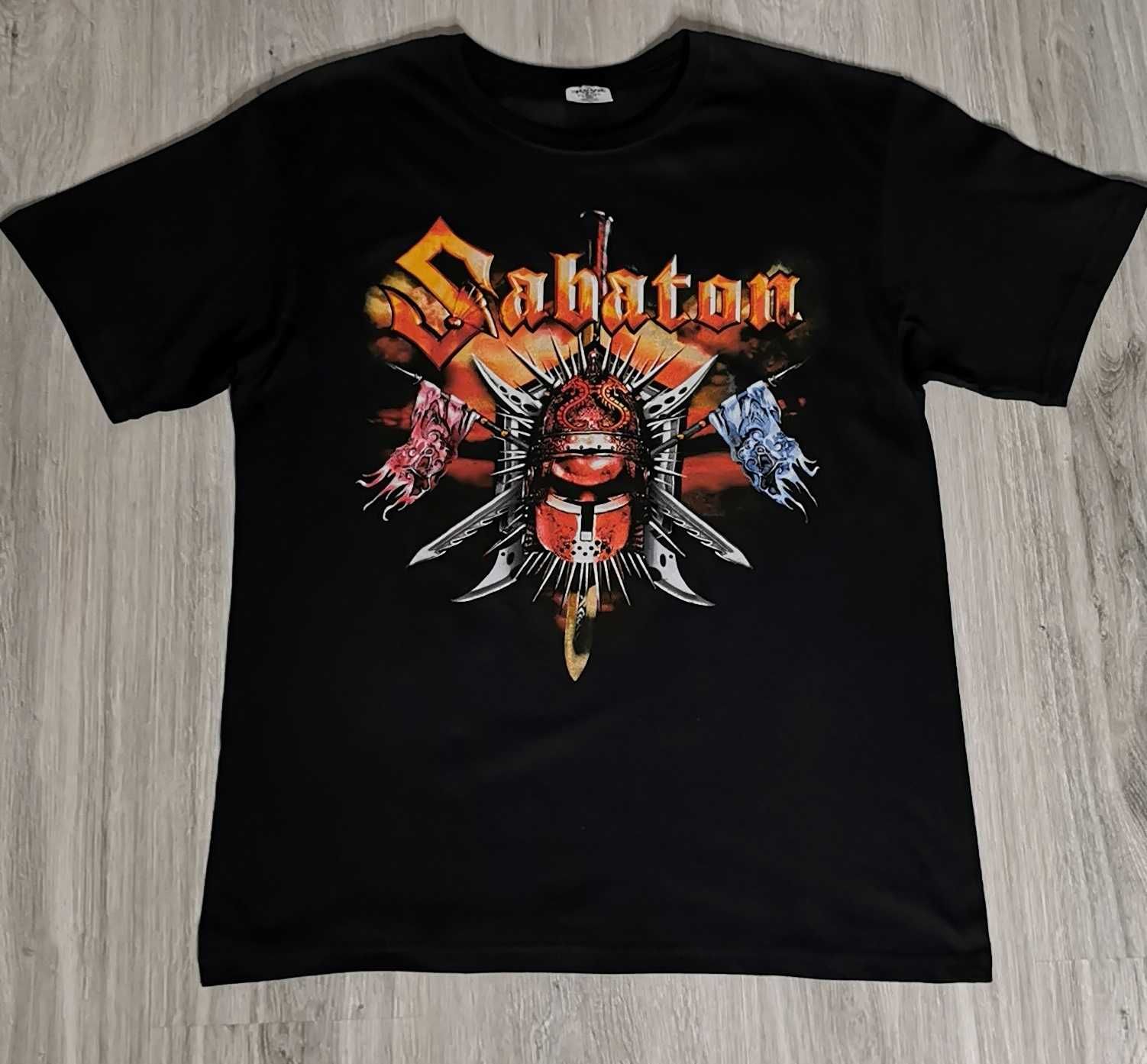 T-shirt koszulka zespół Sabaton Joakim Broden big print unisex roz S