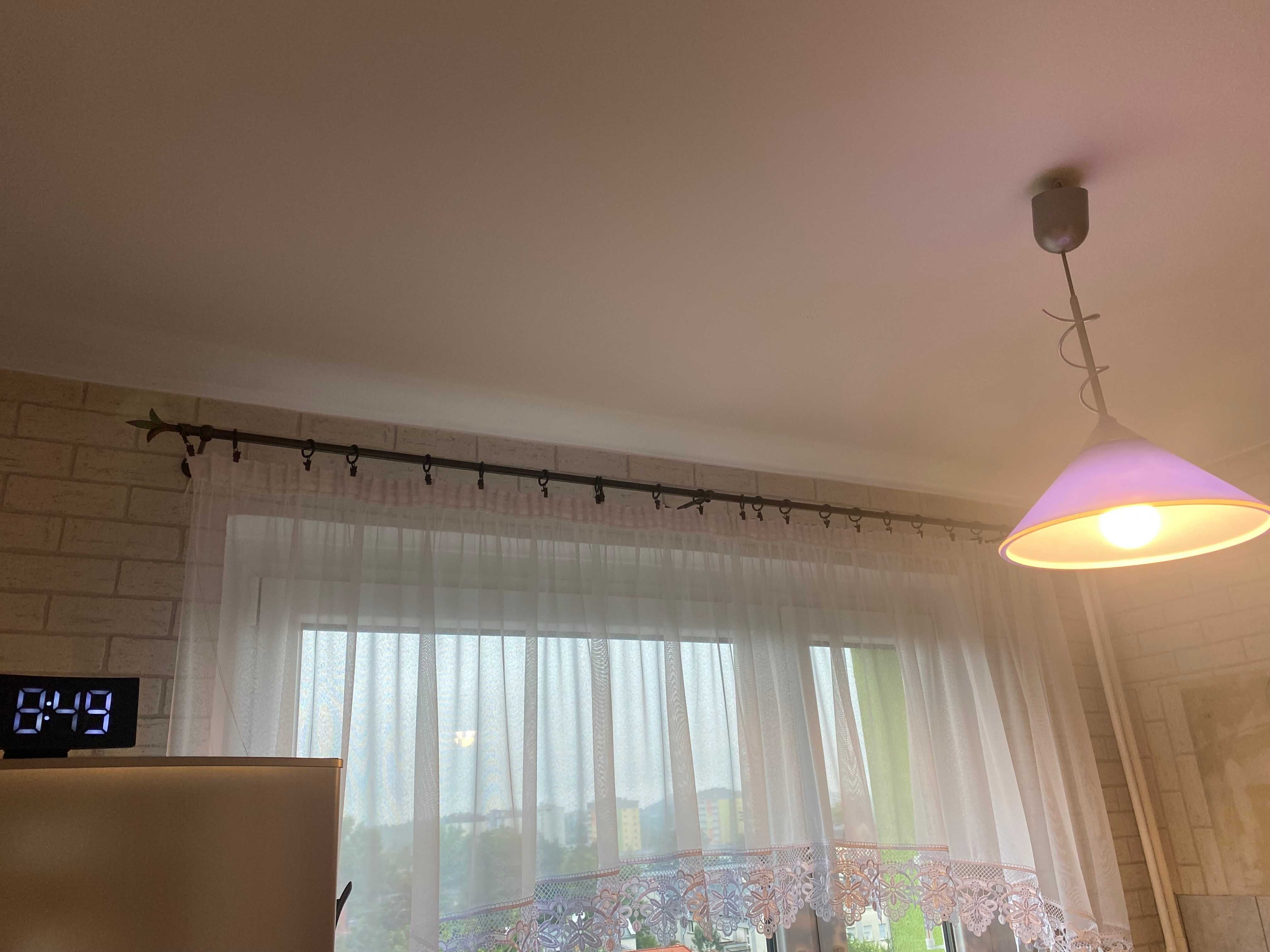 Lampa do kuchni - Niebieskie szkło 30cm