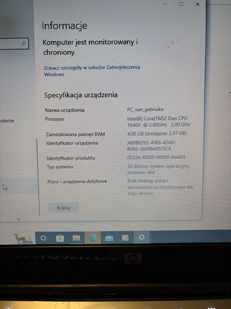Sprzedam laptop Hp