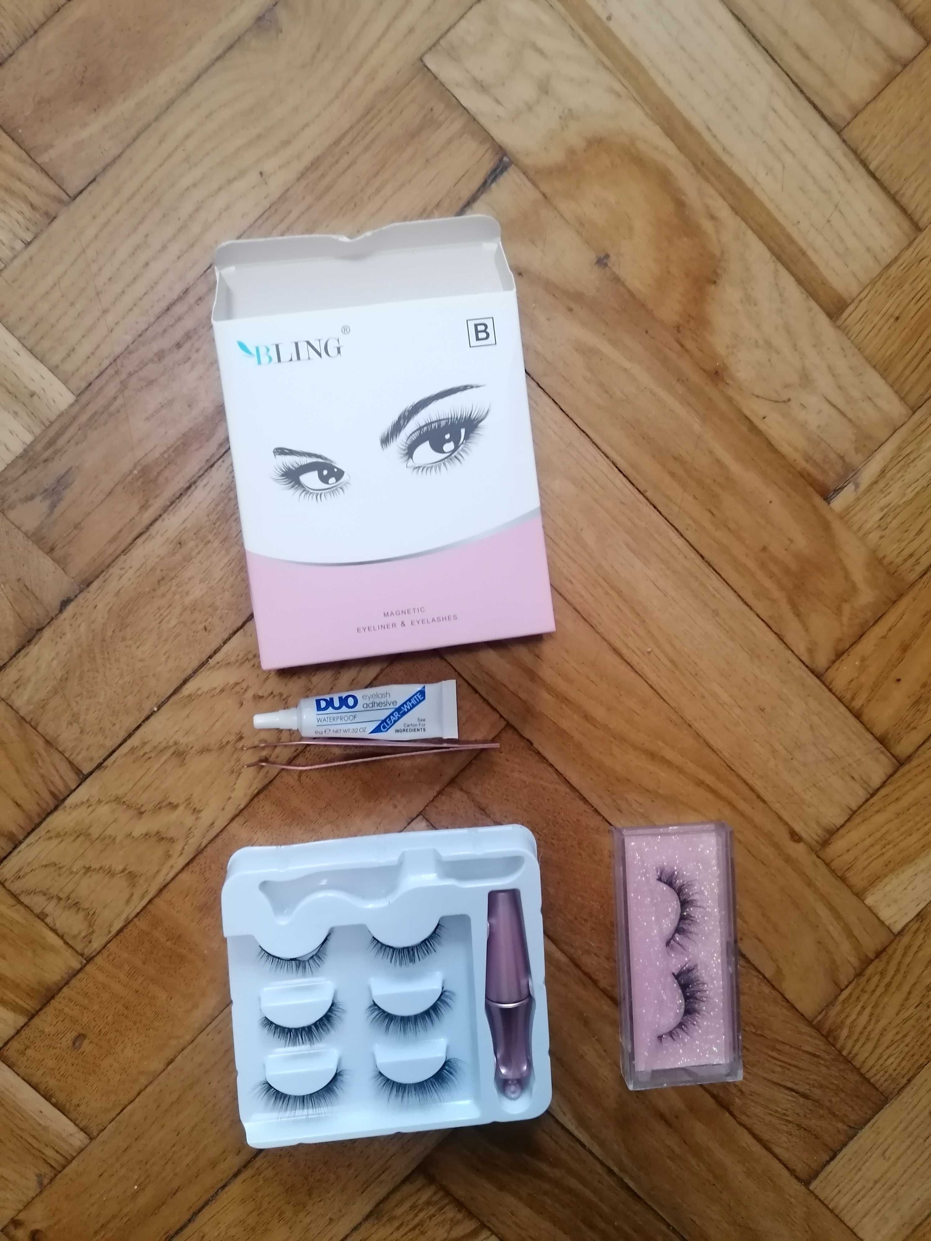 Rzęsy magnetyczne + eyeliner D 134