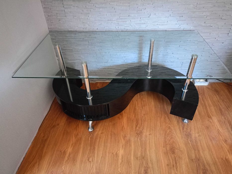 Stolik szklany ława