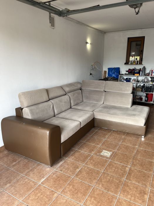 Narożnik z funkcją spania 260x200, pow. spania 150x200, Agata Meble