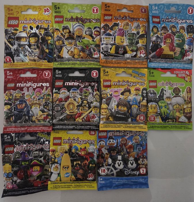 Полібеги, мініфігурки лего