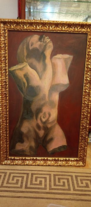 Quadro pintura a óleo (71cm x 111cm)