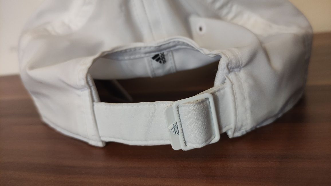 Adidas NOWA Biała Czapka z daszkiem Bejsbolówka Kaszkiet sportowy