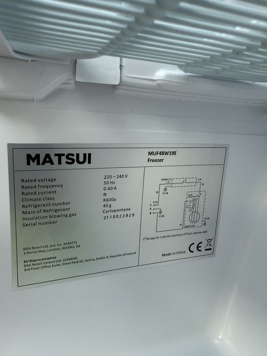 Matsui MUF48W19E