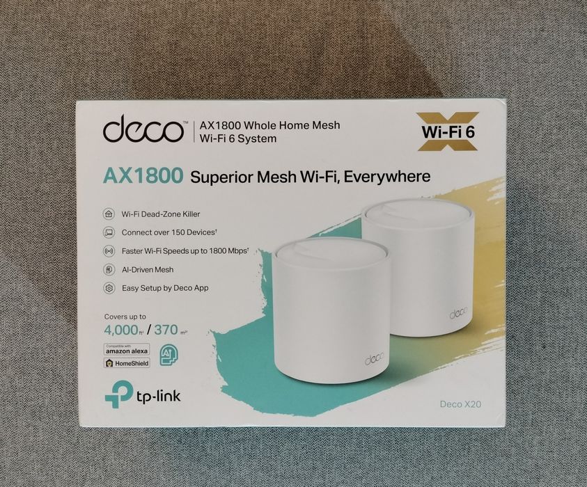TP-Link Deco X20 AX1800 Mesh Wi-Fi 6 — 2 Unidades
