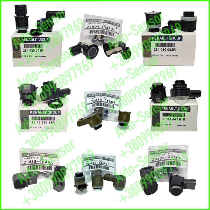 Парктроники NISSAN RENAULT INFINITI QX40 50 60 70 Rogue X-trail Scenic