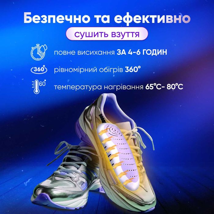 Сушарка для взуття електросушарка електрична сушилка з таймером