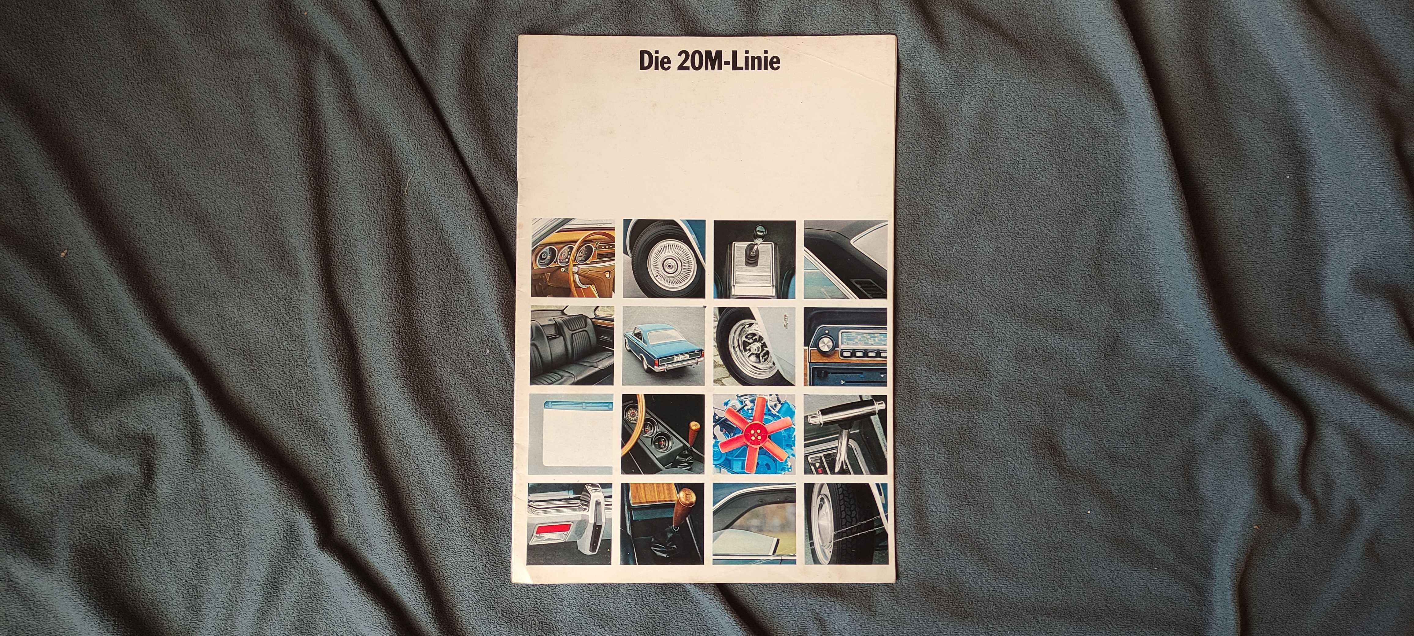 Prospekt Ford 20M-Linie