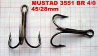 75 x MUSTAD kotwice 4/0 na duże ryby (np. Norwegia) - NOWE