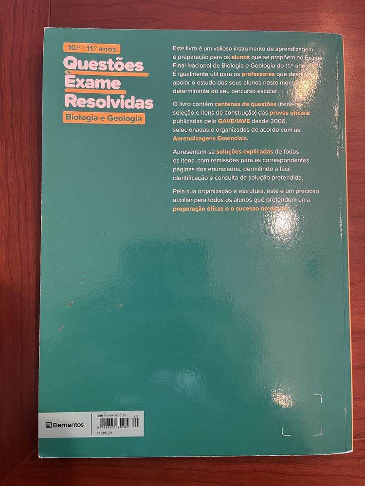 Questões de Exame Resolvidas Biologia e Geologia 10° e 11°