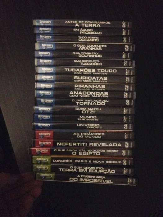 Conjunto 20 DVD discovery