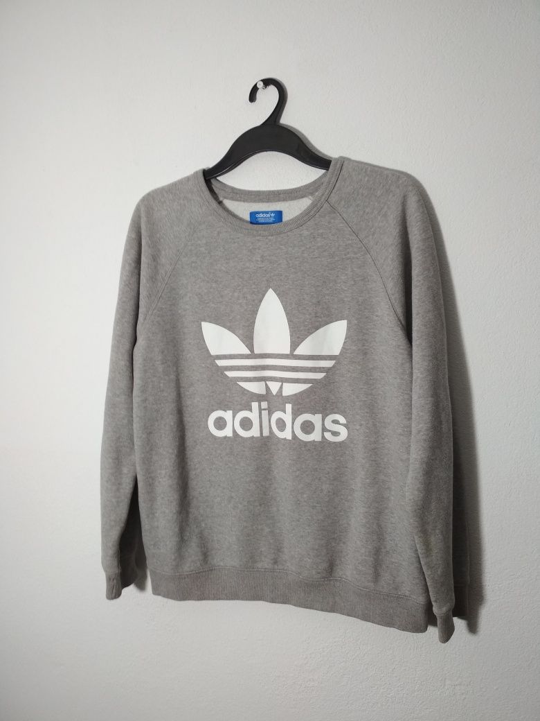 Adidas szara bluza M