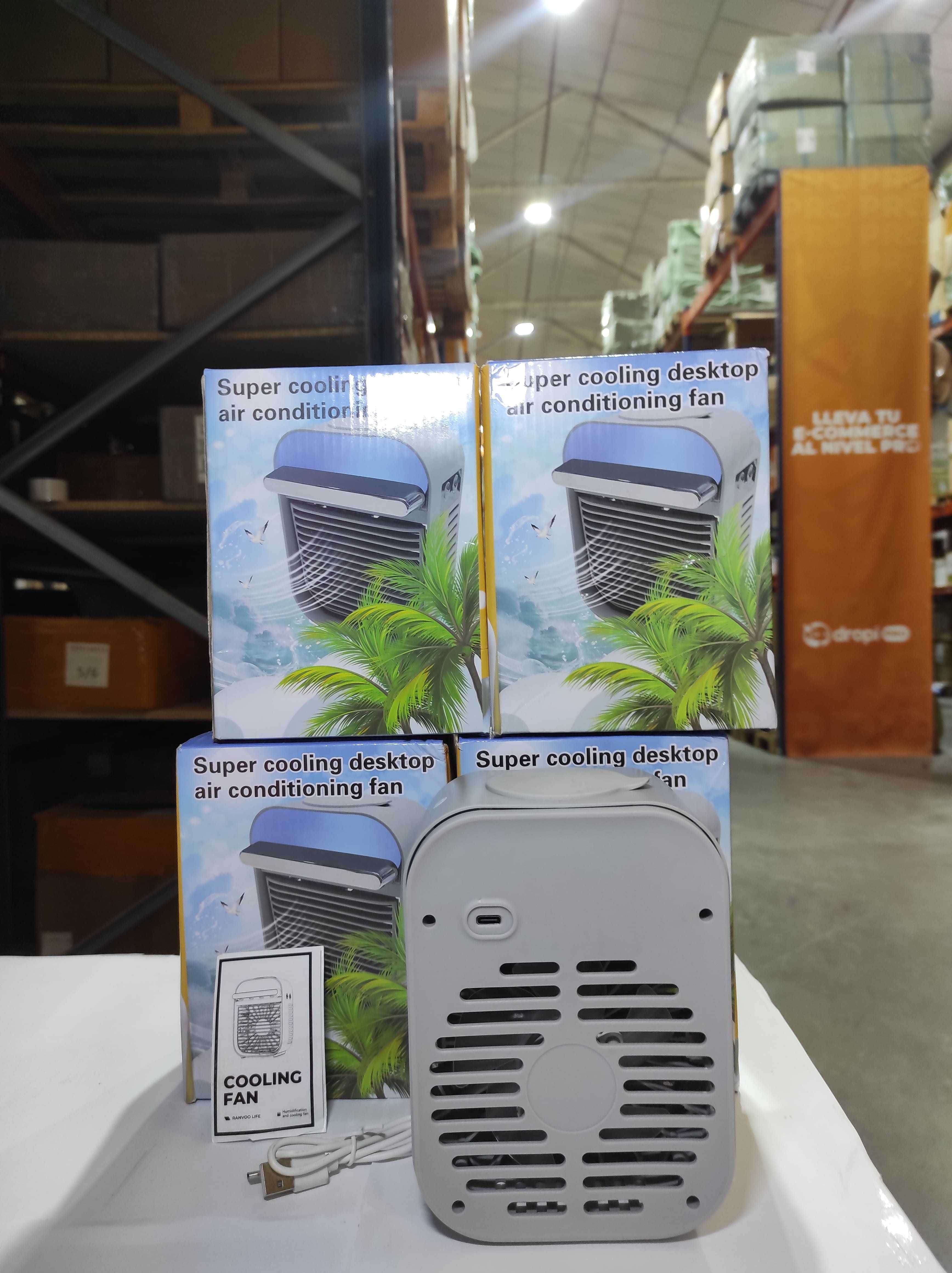Mini ar condicionado portátil pack 2 UNID