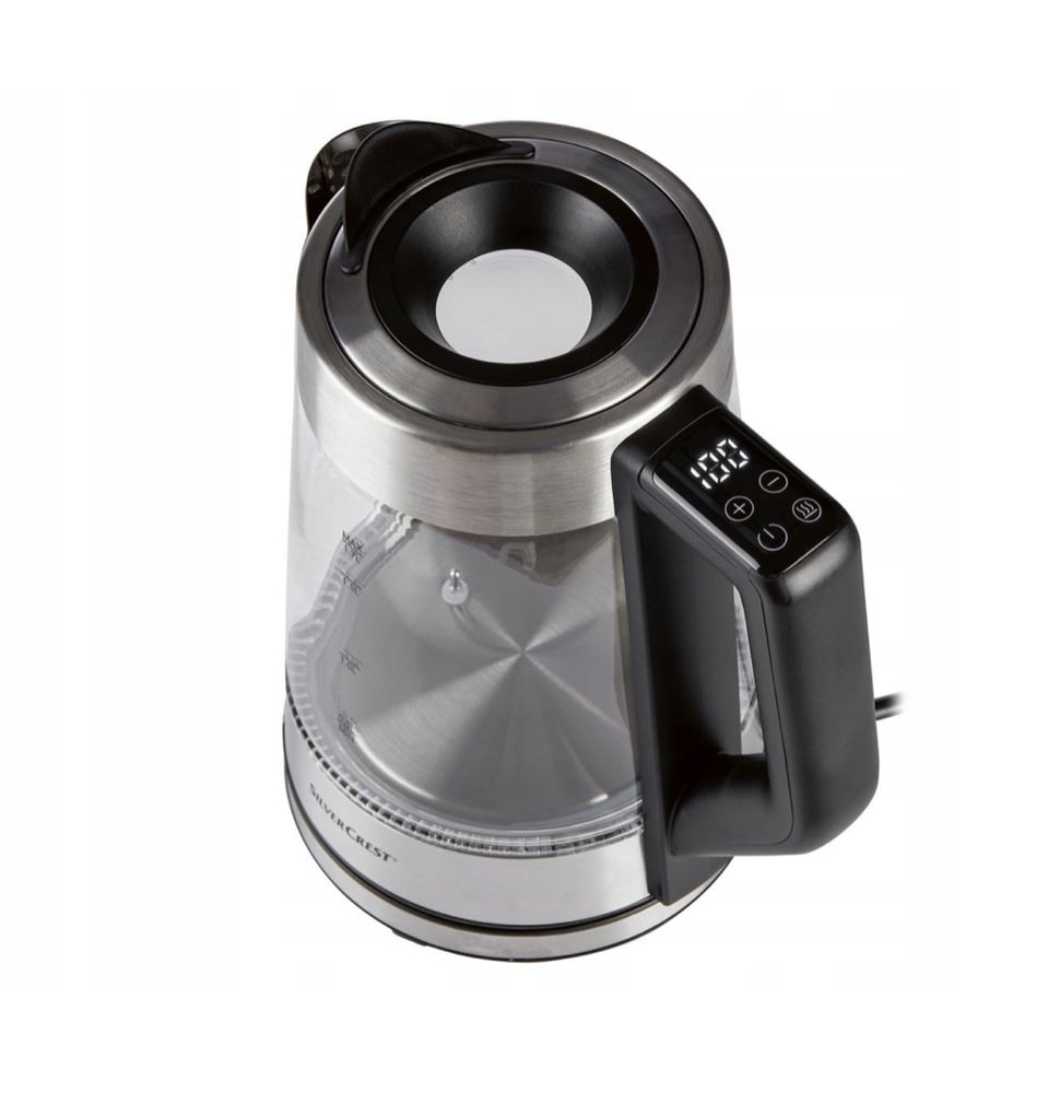 Czajnik Szklany Silvercrest Digital 3000 W - nowy