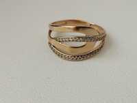 Золотое кольцо 18.2 размер 2.19 грамма