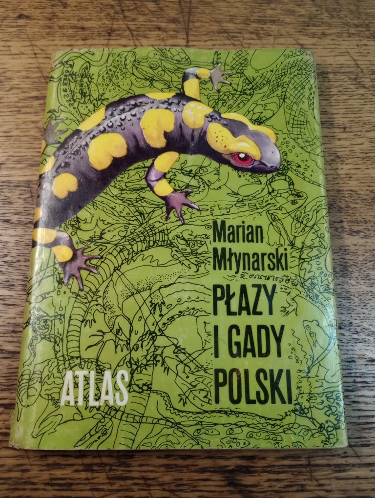 Płazy i gady Polski. Marian Młynarski. Atlas