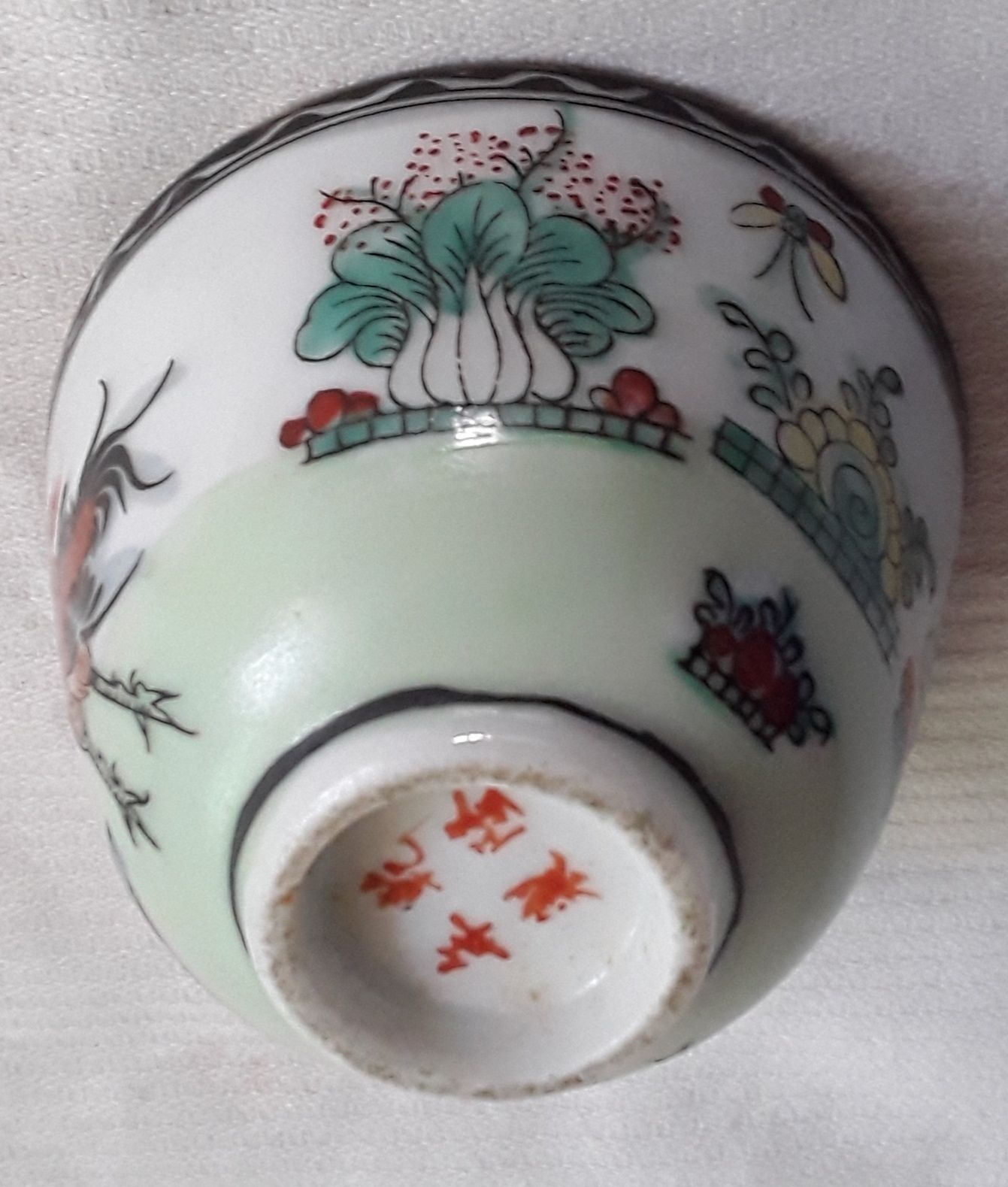 3 Peças em porcelana, made in Macau