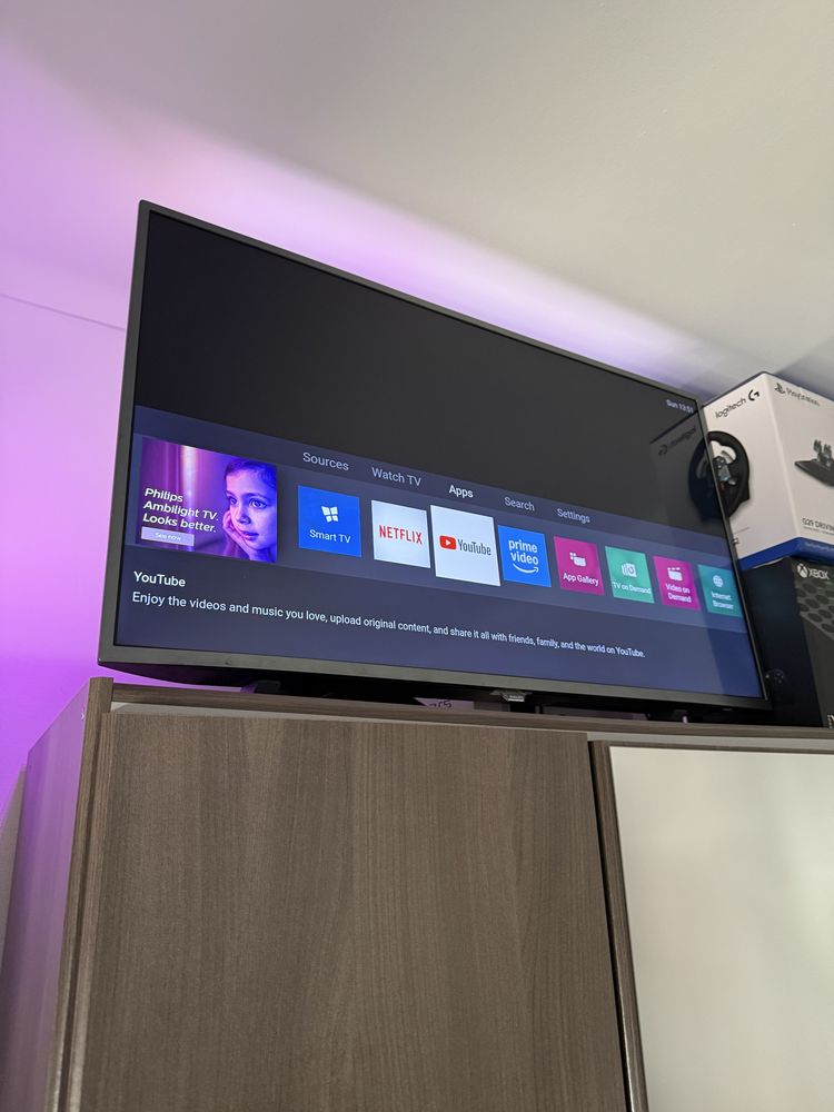 Smart TV 43 Polegadas Philips 4K Ambilight