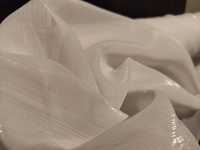 Materiał biały ścianka weselna